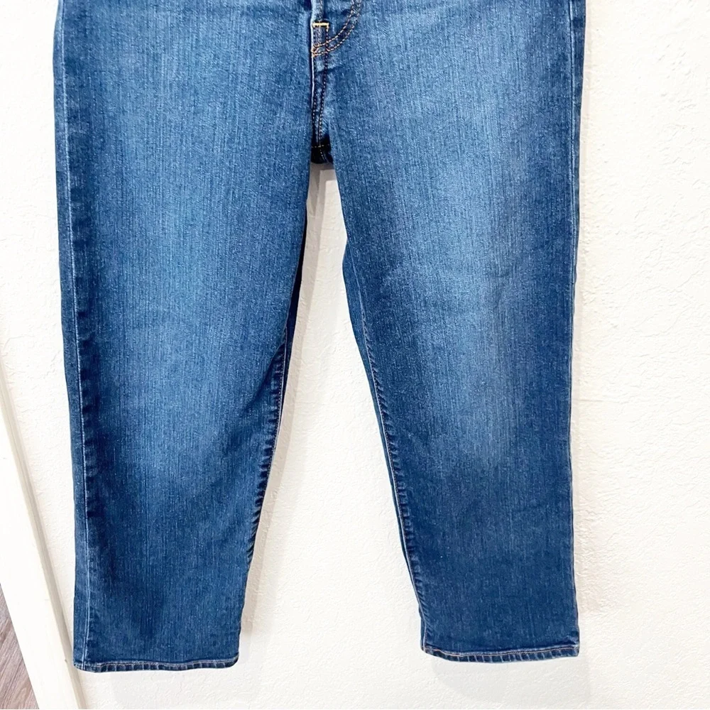 Levi's Jeans Women's 25 Ribcage Straight Ankle Dark Wash Button Fly - Picture 5 of 10